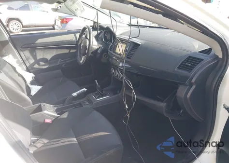 2015 Mitsubishi Lancer Evolution Gsr из США, поврежденный, VIN JA32W8FVXFU017025